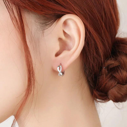 Boucles d'oreilles infini